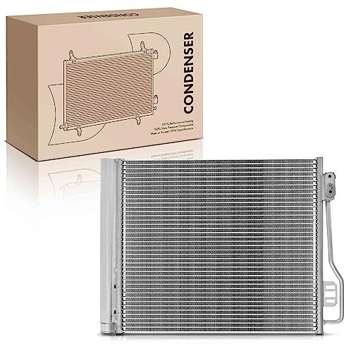 Frankberg Condensatore aria condizionata con asciugatrice compatibile con Fortwo Cabrio 451 0.8L 1.0L Electric 2007-Oggi Fortwo Coupe 451 Replace# 4515000154