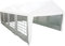 Seitenteile weiß zu Event Pavillon 6x12 Meter, Bezug aus Polyethylen, 140g/m² in weiß, 4 Stück