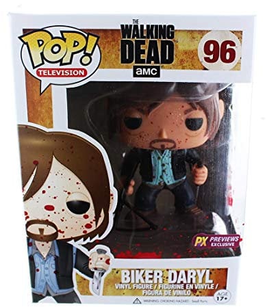 Funko Pop! The Walking Dead: Bloody Version Biker Daryl Vinyl Figure