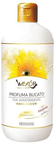 Wexor Elisir Mediterraneo Profuma Bucato con Ammorbidente, 1 da 500 ml