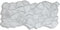 Grace Baltic – Pannelli da parete 3D per decorazione di pareti interne in PVC (50, arenaria Cenere)