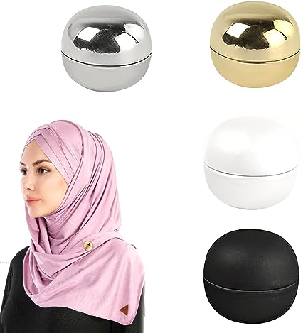 XPEX Brosche Magnetischer Broschen für Kleidung Hijab Clip Magnetbroschen handelt Keine Lochstifte Magnet Broschen für Muslimischen Scha Hijab Cardigan
