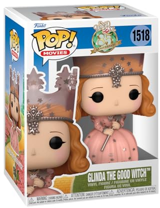 Funko POP! Movies: The Wizard of Oz - Glinda the Good Witch | Offizielles Fantasy Merch - Vinyl Sammelfigur als Regal Deko - Geschenkidee zum Geburtstag für Fans und Sammler