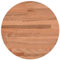 vidaXL Tischplatte, Holzplatte Holztischplatte Rund, Ersatzplatte Platte für Beistelltisch Bartisch, Massivholztischplatte Esstischplatte, Ø30x2,5 cm Massivholz Buche