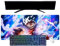 One Piece Luffy Mauspad, XXL, multifunktional, Gaming, Anime, Maus, 3 mm, Büro, rutschfest, strukturierte Oberfläche, für Computer, Gamer, Büro, Haus und Laptops