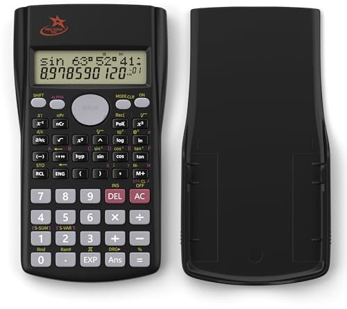 Red Star Tec Scientific Calculator SC 216 GCSE & A Level School Calculator for Students Non Graphing Suitable for Business Use