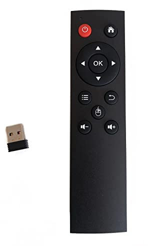 Mando a distancia inalámbrico de 2,4 G con receptor USB para Lilux para Android-TV Box PC Co