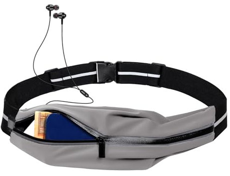 TAN.TOMI Laufgürtel Handy, Handytasche Joggen, Hüfttasche, Wasserfest Sportgürtel für Damen und Herren Running Belt zum Joggen, Laufen, Sport, Fitness
