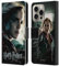 Head Case Designs Offizielle Harry Potter Hermione Granger Deathly Hallows VIII Leder Brieftaschen Handyhülle Hülle Huelle kompatibel mit Apple iPhone 16 Pro