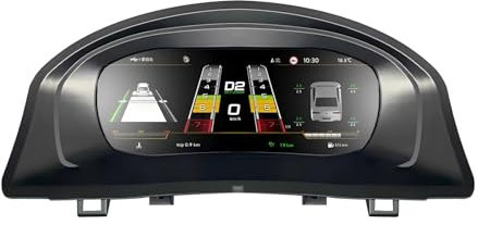 Digitales Armaturenbrett, Ersatz-Instrumententafelanzeigen für Autos, Ersatz-Tachometer-Kombiinstrument für Golf 5 Baujahre 2004-2008, digitaler Kombiinstrument-Tachometer – 12,3 Zoll