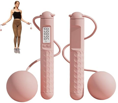 Jump Rope, Wireless Jump Rope, Cordless Jump Rope, Adjustable Jump Rope, Portable Jump Rope, Fitness Jump Rope Without Rope, Full-Body Workout Jump Rope