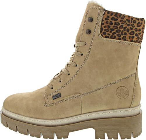 Rieker Damen Stiefeletten, Frauen Schnürstiefelette