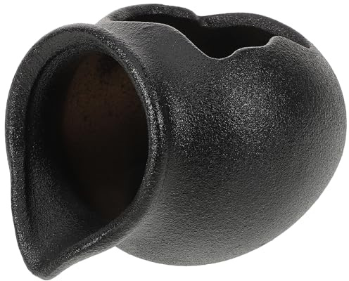 NIYANGLE Ceramic Garden Jar Water Fountain for Outdoor Indoor Use Ceramic Material Circulating Waterfall Fountain Jar Decorative Fish Tank Pot for Backyard and Patio