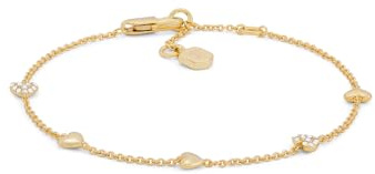 Fossil Sutton Damen Gold-Ton Messing Armband, JA7299710
