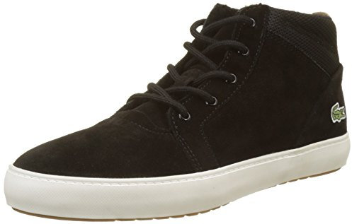 Lacoste Damen Ampthill Chukka 417 1 Caw Sneakers, Schwarz (Blk)