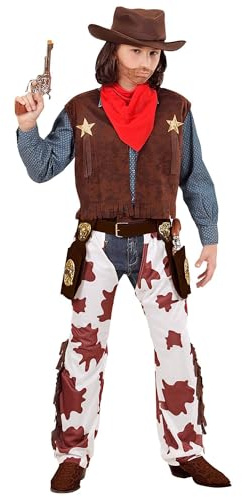 W WIDMANN MILANO Party Fashion - Kinderkostüm Cowboy, Western, Rodeo Boy, Ranger, Faschingskostüme