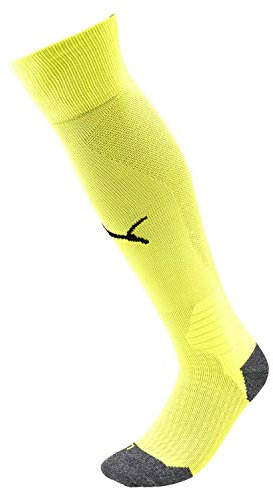 PUMA Herren Team Liga Socks Stutzen, Fizzy Yellow Black, 1