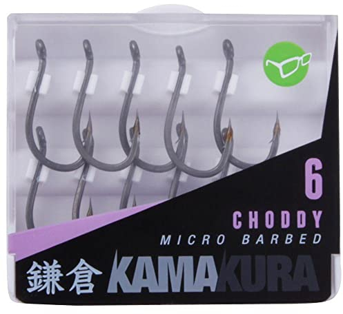 Korda Kamakura Choddy Micro Barbed Größe 8 KAM13 Haken Karpfenhaken Angelhaken Hook Hooks