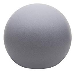 8 seasons design LED Kugelleuchte 60 cm, Shining Globe (grey), E27, Leuchtmittel warmweiß – wetterfest – große Kugellampe für außen (Garten, Terrasse, Balkon) und innen – robust & langlebig