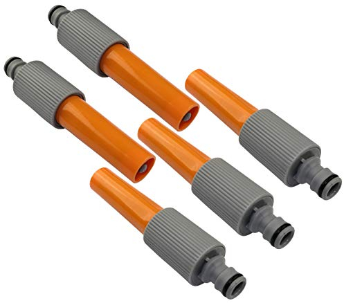 AERZETIX - Juego/Set/Kit de 5 Boquillas de Pulverización 1/2'' - Rociador de Riego Multifuncional Ajustable - Racor/Conector Rápido - Accesorio de Jardinería - Herramienta de Jardín - C47440