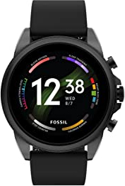 Fossil Smartwatch Gen 6 Connected da Uomo con Wear OS by Google, Frequenza Cardiaca, Notifiche per Smartphone e NFC FTW4061