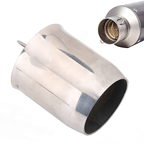 60 mm DB Killer,Universal Motorrad Auspuffrohr Schalldämpfer Abnehmbarer Schalldämpfer Schalldämpfer Geräuschunterdrücker für ATV Dirt Pit Bike