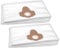 vhbw 10x Sacs compatible avec Rowenta RB 52 / RB52, ZR-816, ZR-815, ZR-817 aspirateur - microfibres non tissées, 45cm x 30cm