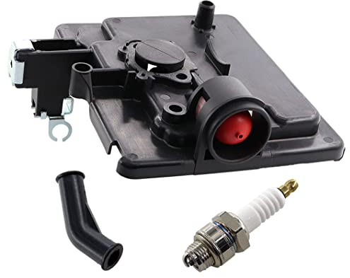 MCHNIC Luftfiltergehäuse Grundplatte mit Zündkerze für Briggs & Stratton Quantum 795259 792040 691753 496116 122000 224815 Rasenmäher