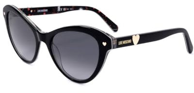 Sonnenbrillen Love Moschino MOL046/S 7RM PATTERN BLACK 52/18/ WOMAN