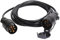 Feuunly Cavo Rimorchio 7 Poli 3,5M, Cavo Rimorchio Impermeabile 12V, con Spina Presa 7 Poli Rimorchio Cavo, per Caravan Camion Trattori RV Auto Trattore Rimorchio Cavo (3,5M Rimorchio Cavo 7 Poli)