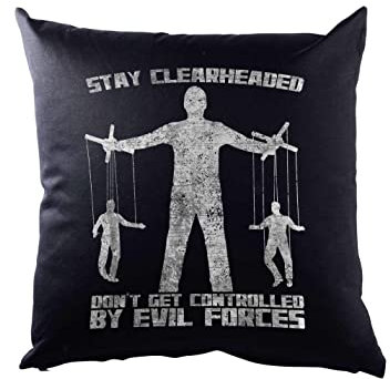 Urban Backwoods Stay Clearheaded Kissen Dekokissen