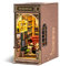 Rowood – Kit miniature de serre-livres en bois 3D pour adultes – Casse-livres miniature 3D – Insert décoratif pour bibliothèque – Loisirs créatifs en bois pour femme/homme – Librairie d'anniversaire