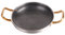 Paellera española, olla seca de panal de acero inoxidable, plato de langosta con asas dobles para el hogar, restaurante, camping al aire libre (26 cm)
