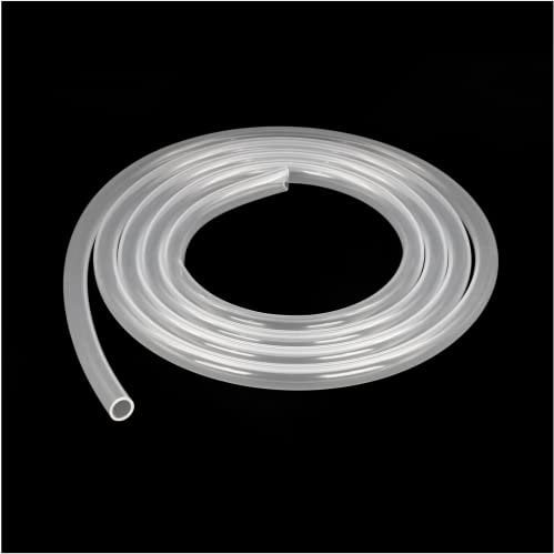 Silicone Tubing 6mm ID x 8mm OD 2 Meters, Food Grade Flexible Silicone Rubber Hose Water Tube Pipe for Brewing, Oil Transfer, Translucent