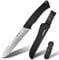 TONIFE Ares Full Tang Messer Feststehendes Messer mit Scheide und Paracord, 8Cr14MoV Klinge Outdoor Messer Camping Messer Überlebensmesser