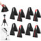 AMBITFUL 8 Packs Tripod Wrap-Around Sand Bag Outdoor Video Stage Film Weight-Bearing Sandbag Saddlebag for Light Stands Boom Arms Tripod