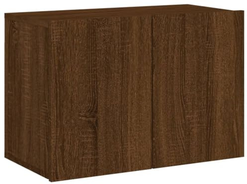 vidaXL TV-Wandschrank Braun Eichen-Optik 60x30x41 cm