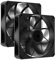 Corsair RS140 MAX 140mm PWM Thick Fans – High Static Pressure – Liquid Crystal Polymer Construction – Dual Pack – Black