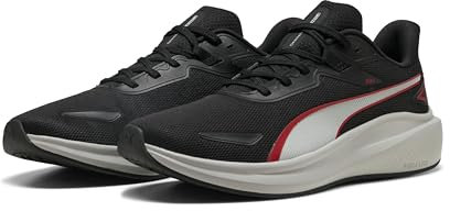 PUMA Skyrocket Lite, Zapatillas Unisex Adulto, Puma Black For All Time Red Cool Light Gray, 38.5 EU