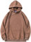 PADOLA Sudaderas Mujer Y2K Oversized Vintage Sudaderas Mujer con Capucha Grande Pullover Causal (Marrón,M)