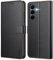 Ganbary Funda Compatible con Samsung Galaxy A16 4G/ 5G, Funda Tapa Libro Movil PU Cuero Funda para Samsung Galaxy A16 4G/ 5G [Protección Completa] [Ranura Tarjeta][Función Soporte], Negro