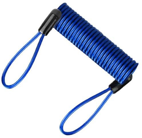 Câble de verrouillage de disque | Câble de verrouillage de disque pour protection antivol,Câble de sécurité à ressort de sécurité pour disque de frein de vélo, moto, Scooter, peut être utilisé avec to