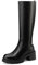 QUEEN HELENA Stivali Alti con Tacco Zip Laterale Casual Donna X31-87 (Nero, Sistema Taglie Calzature EU, Adulto, Donna, Numero, Media, 37)