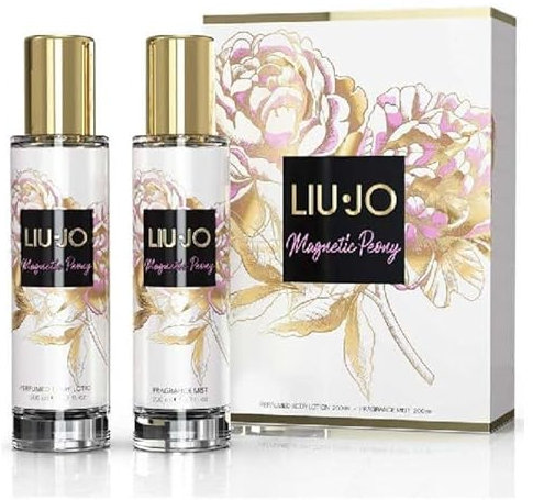 Liu Jo Set Magnetic Peony Acqua Corpo Profumata 200ml e Latte Corpo Profumato 200ml