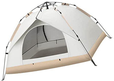Haofy Schnell zu öffnendes Zelt, Tragbares, Einfaches Pop-Up-Zelt mit Starker Stabilität für Strandcamping (2-Sitzer)