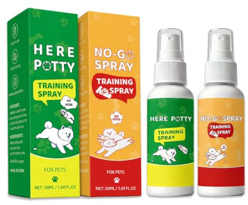 AllisWay Puppy Training Spray, Anti Chew Spray for Dogs, 100ml | Gentle & Non-irritating, Convenient & Easy to Use, Creating Cleaner Home Area, Includes Potty Trainer and Potty Inhibitor
