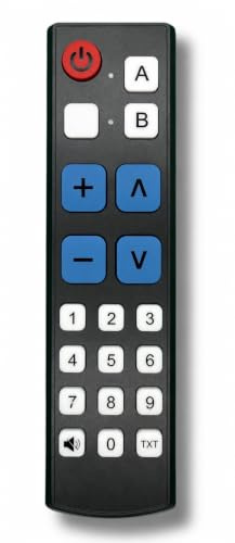 Ersatz Fernbedienung für Senioren für alle Hisense TVs - Große Tasten