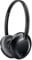 Philips Flite Ultrlite SHB4405BK Bluetooh headphones Wireless with Mic, Ultralight, 9 hours playtime, Remote Control, Foldable - Black