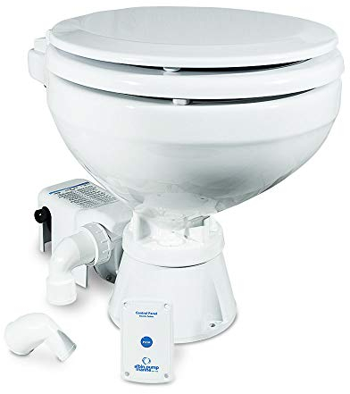 Albin Pump Marine Toilet Standard Electric EVO Compact 24 V Toilet Boat