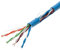 Cat5e 75M Blue Solid 24AWG Cable UTP Cat5 Bulk Ethernet Network Wire CCA (Copper Clad Aluminum) Conductor UTP Unshielded Internet Cord